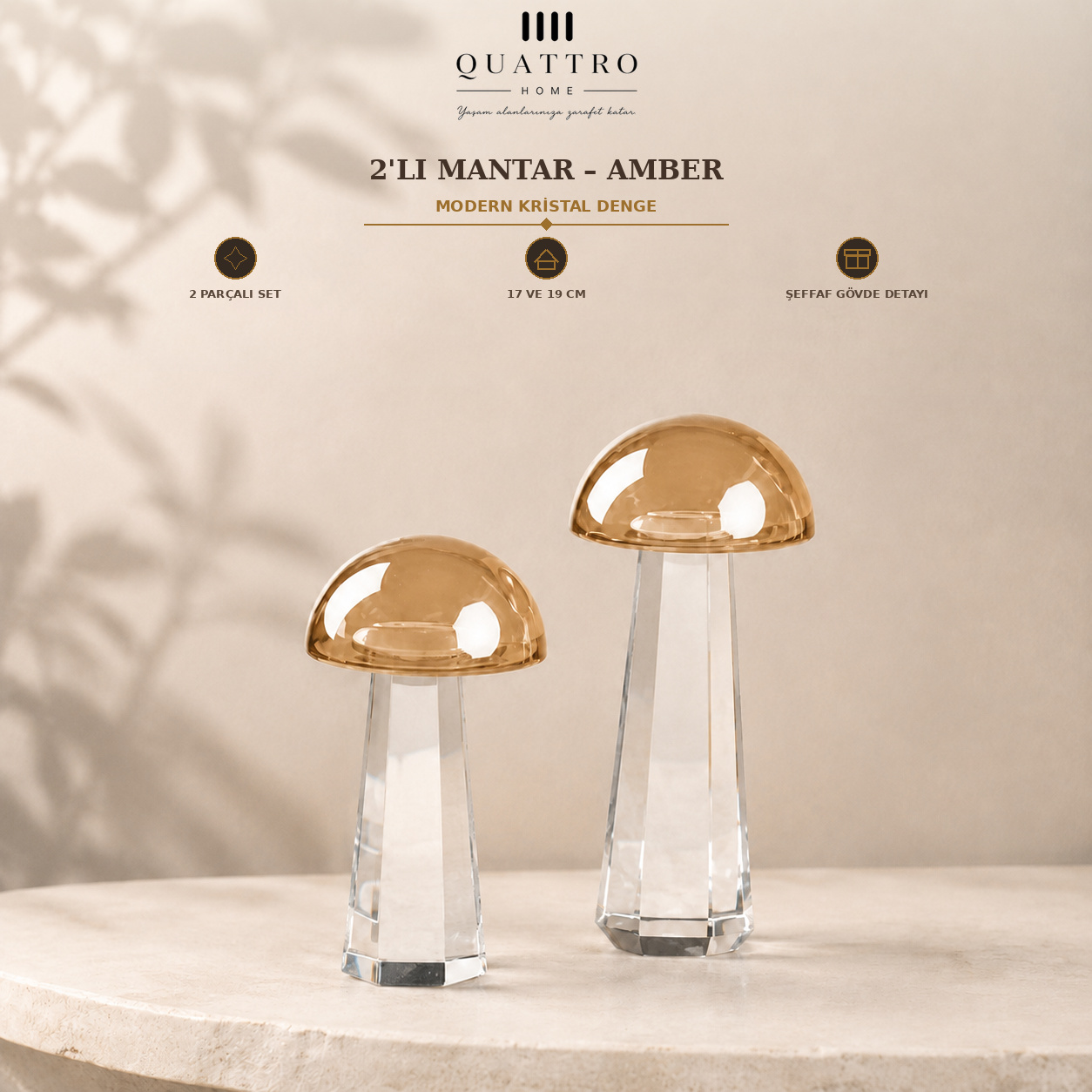 2'li Mantar - Amber