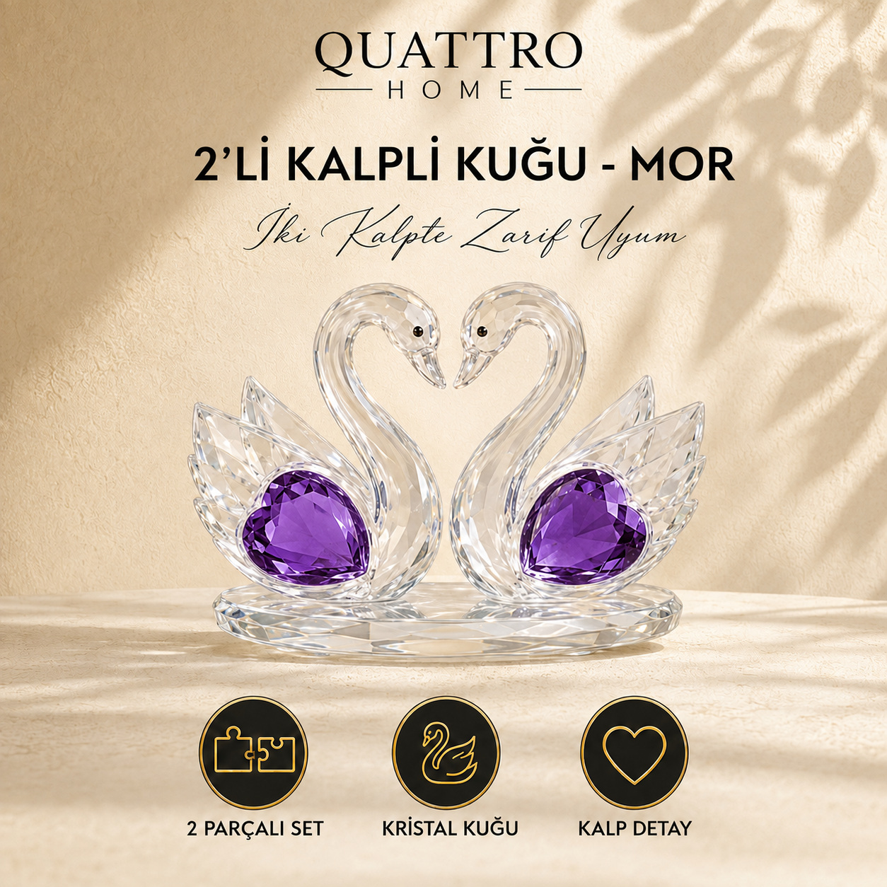 2'li Kalpli Kuğu - Füme