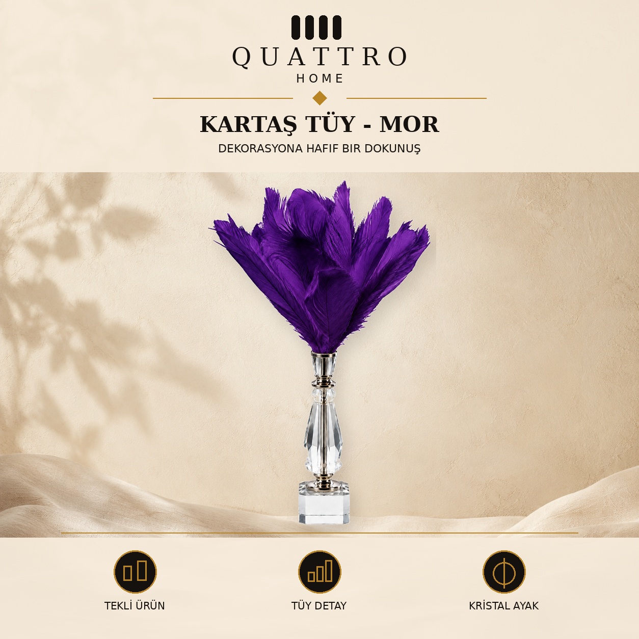 Kartaş Tüy - Mor